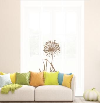 Preview: Flächenvorhang Allium 24  blanco Cappuccino - 3teiliges Set Flächenvorhang 3er Set, Schiebegardine, Schiebegardinen, blickdicht, Flächenvorhang blickdicht, Schiebevorhang,